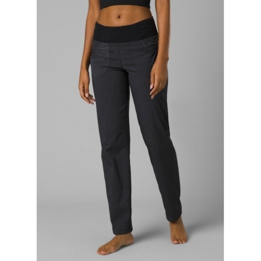 Prana Navy Black Pull On Outdoor Athleisure Hiking Summit Pants Size Small